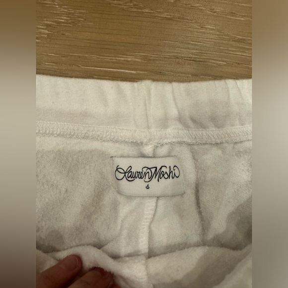 Lauren Moshi Small White Joggers. ⚡️🤍 - Picture 4 of 4